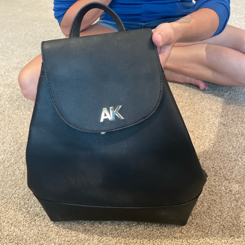 Anne Klein Black Backpack